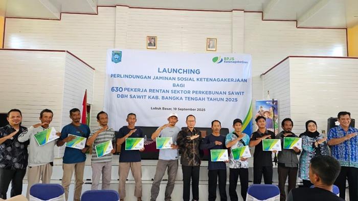 Apkasindo Apresiasi Pemkab Bateng Salurkan BPJS Ketenagakerjaan Pekerja Sawit