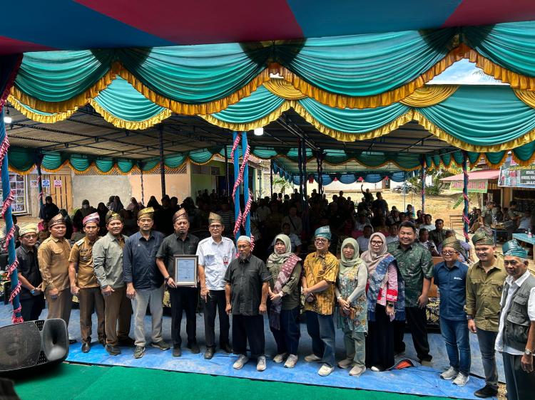 Raih Sertifikat RSPO, Koperasi Produsen Makarti Jaya di Rohul Gelar Syukuran
