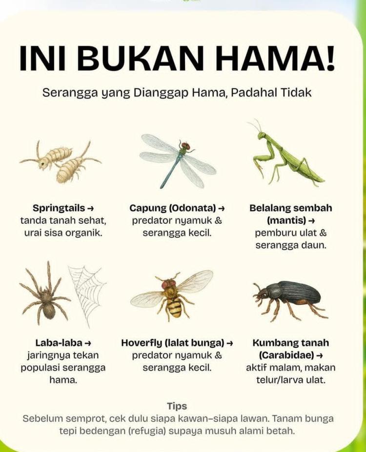 Ini Serangga Diam-Diam Lindungi Kebun Sawit