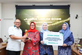 Regional III Raih Juara Umum Lomba Lingkungan Sehat PTPN IV