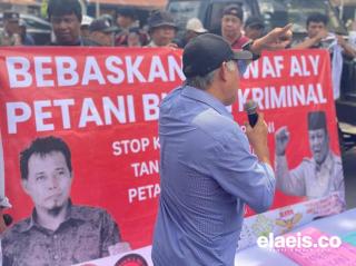 Gelar Aksi Unjuk Rasa di Mapolda Jambi, Aliansi Aktivis Jambi Desak Bebaskan Thawaf Aly