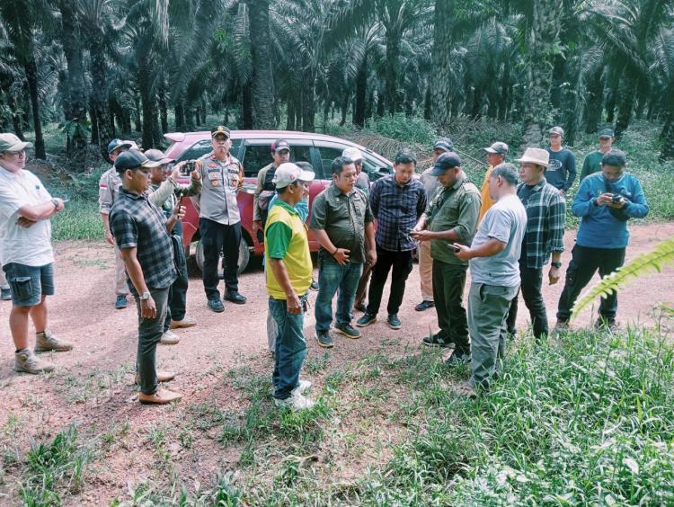 Belasan Tahun Warga Desa Sembelangaan Tuntut Kebun Kelapa Sawit Plasma 20%