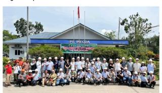 Sawit Sustainable, PT Inecda Dikunjungi Delegasi Beberapa Negara Eropa 