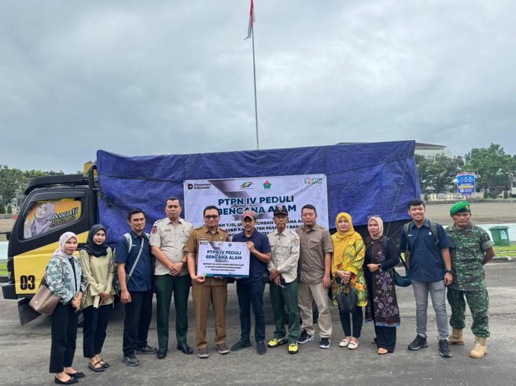 Pemkab Pasaman Barat Apresiasi Bantuan Sigap PTPN IV Regional IV untuk Warga Terdampak Banjir & Longsor