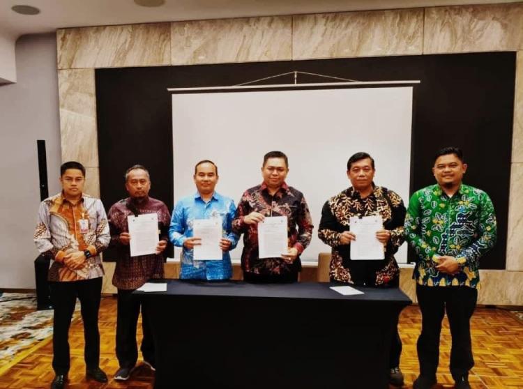 Poktan Tunas Lestari Dumai Tandatangani PKS 3 Pihak, Peremajaan Sawit Rakyat 71,5 Hektare Siap Jalan