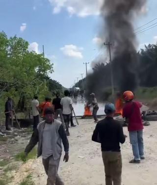 Terjadi Bentrokan, Suku Sakai Datangi LAM Riau