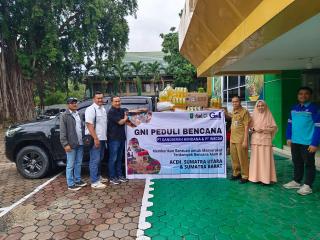 GNI Plantation Salurkan Bantuan Kepada Korban Banjir dan Longsor di Aceh, Sumut dan Sumbar