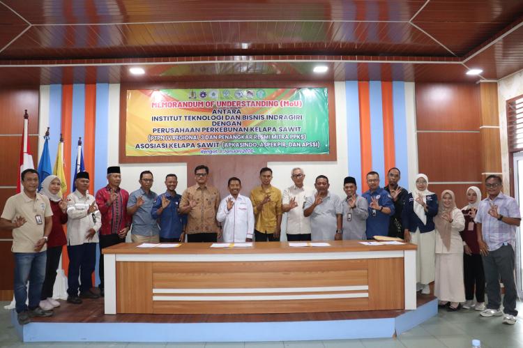 Demi Sawit Berkelanjutan di Riau, ITB Indragiri Kerja Sama dengan Sejumlah Organisasi dan Perusahaan Plat Merah