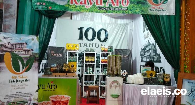 Teh Kayu Aro Pikat Perhatian Pengunjung Jambi Expo 2026