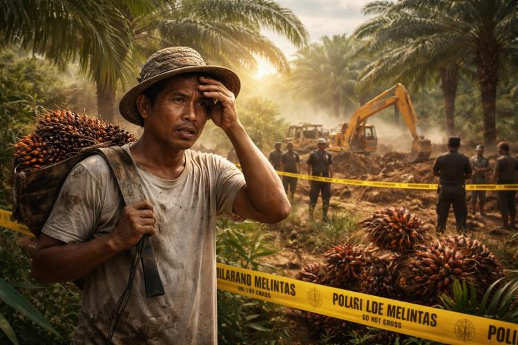 Sawit Dibilang Tanaman Ajaib, Tapi Petani Justru Terjepit di Negeri Sendiri