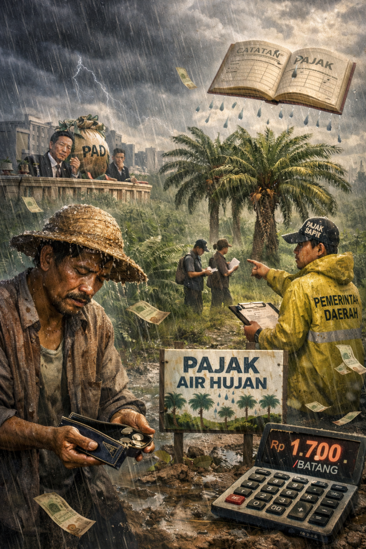 Menjemput Keadilan di Tengah Hujan: Lapar PAD dari Pohon Sawit