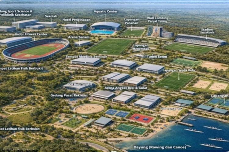 500 Hektar Sawit di Bogor Disulap Jadi Sport Center Terbesar Dunia