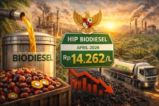Pemerintah Tetapkan HIP Biodiesel April 2026, Industri Sawit Makin Bergairah