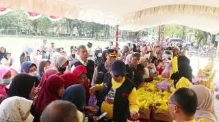Gerakan Pangan Murah Digelar dalam Rangka Cooling System Pemilu 2024