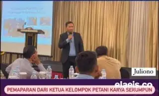 Cakep! Petani Asal Inhu Jadi Pembicara soal RSPO di Hadapan Para Peserta dari Lima Negara