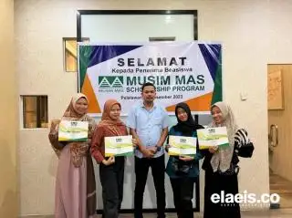 PT Musim Mas Gelontorkan Beasiswa kepada Sejumlah Mahasiswa di Riau