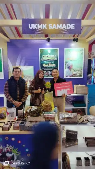 Didukung BPDPKS, Tas Lidi Sawit Rumah Tamadun Binaan Samade Dibeli KBRI di Pakistan