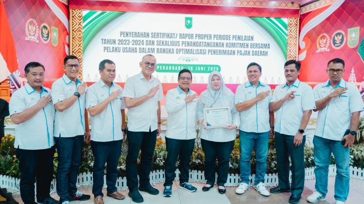 Komitmen Keberlanjutan, PTPN IV Regional III Raih 13 Sertifikasi Proper