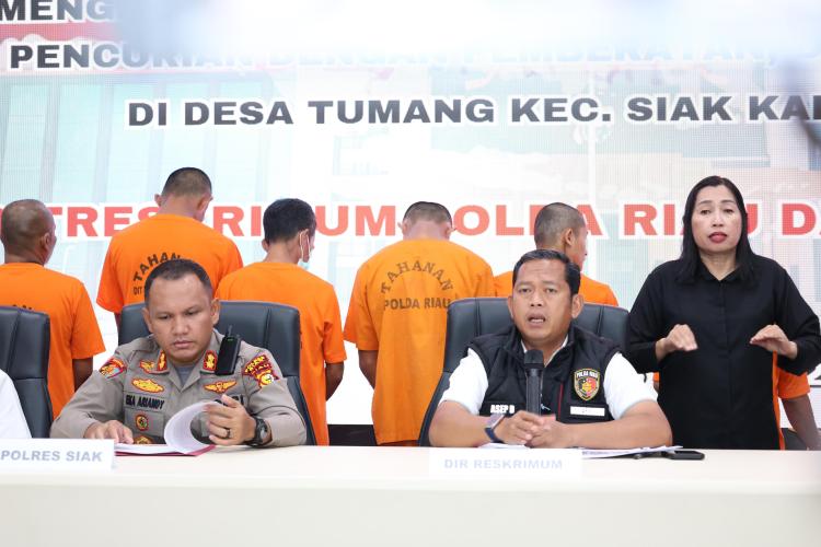 Tetapkan 13 Tersangka Kasus PT SSL, Polda Riau Ingatkan Bupati Siak: Jangan Salah Bela, Ada Cukong Dibalik Ini Semua