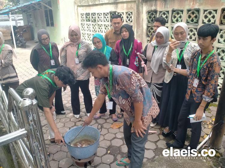 Perkaya Wawasan, Peserta Ikuti Pembuatan "Malam" Kelapa Sawit