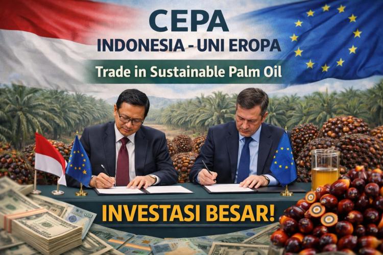 Kesepakatan CEPA Resmi Dipublikasikan, Minyak Sawit Kini Tarik Investasi Besar!