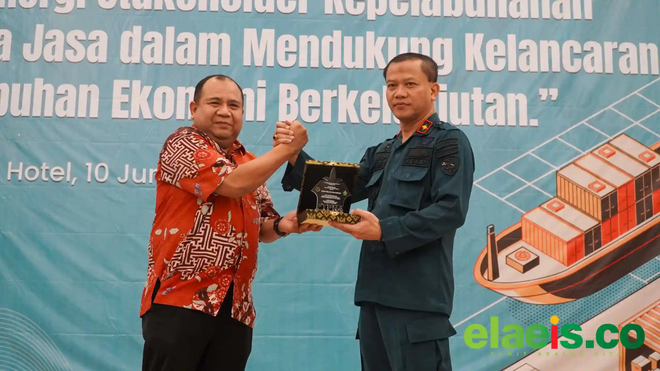 PTPN IV Dukung KSOP Pekanbaru Satukan Stakeholder Perkuat Rantai Logistik Riau