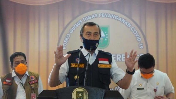 Sembuh Covid-19, Gubernur Riau akan Beraktifitas dalam Waktu Dekat