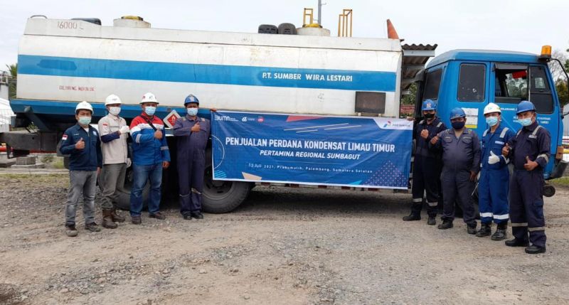 Perdana, Pertamina Jual Kondensat Limau Timur