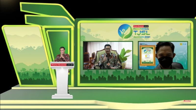 Penghargaan Best TJSL 2021 dalam Pengentasan Kemiskinan