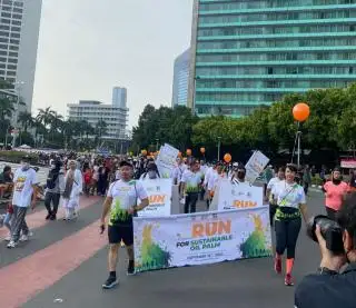 Perkenalkan Sawit Lewat Jalan Santai