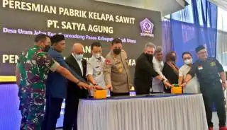 PKS Nihil Limbah Berkapasitas 45 Ton TBS per Jam Diresmikan