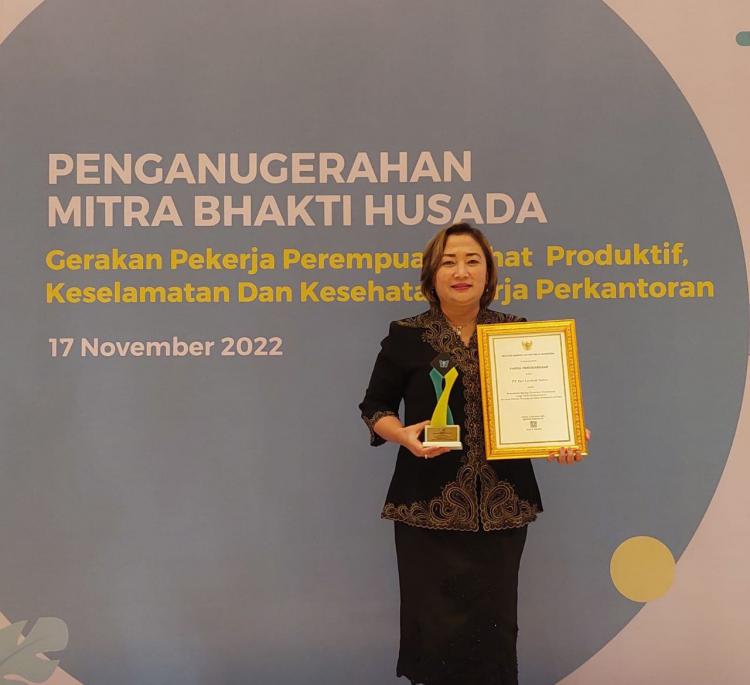 Anak Usaha AAL Ini Raih Mitra Bhakti Husada