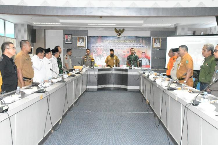 Terjadi 7 Kasus, Pemkab Bengkalis Tetapkan Status Siaga Darurat Bencana Karhutla