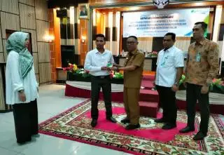 BPJS Ketenagakerjaan Sosialisasi, Kadisbun Inhil Minta Penyuluh Perkebunan Berkontribusi