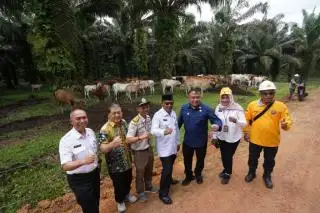 Tim Setmilpres Cek Langsung Pelaksanaan Siska Ku Intip