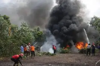 Karhutla di Bengkalis, Lahan yang Terbakar Tidak Jauh dari Perkebunan Penduduk