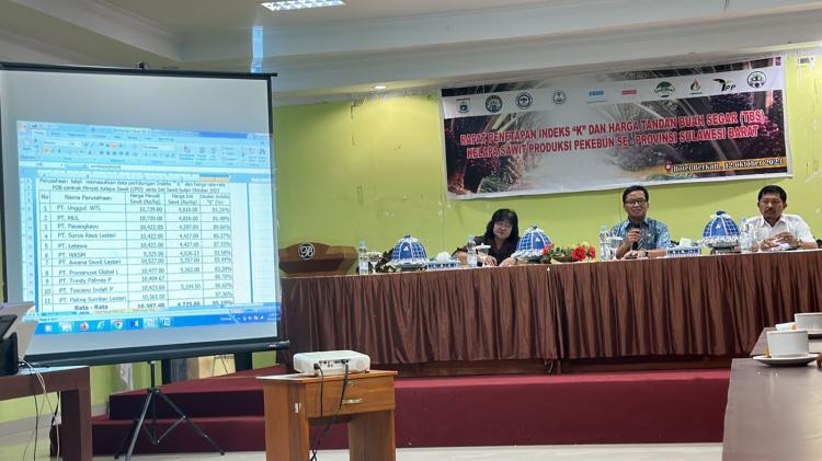 Biaya Transportasi Turun, Harga Sawit di Sulbar Naik Jadi Rp2.107,32/Kg