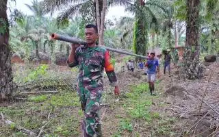 Soal Air, Warga Rena Jaya Tak Capek Lagi karena TNI