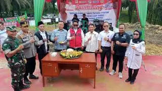 362 Hektar Kebun Petani di Pelalawan Diremajakan