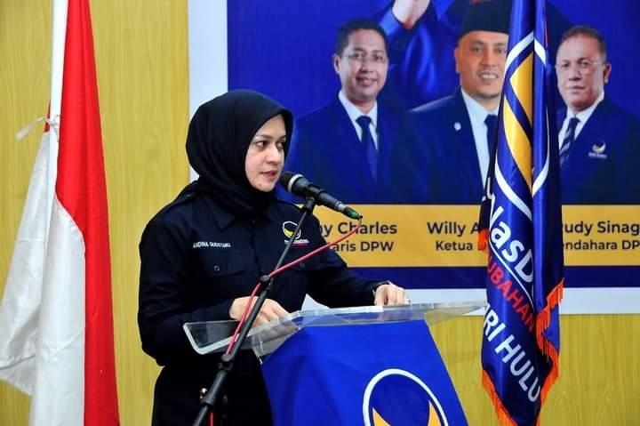 Caleg Cantik yang Akrab dengan Buruh Sawit ini Diprediksi Mulus Melenggang ke Senayan