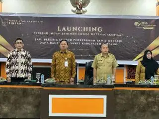 2.000 Petani Sawit Dapat Perlindungan Jaminan Kematian dan Kecelakaan Kerja