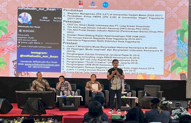 Alumni LPDP ini Ajak Penerima Beasiswa BPDPKS Buka Wirausaha Produk Turunan Sawit
