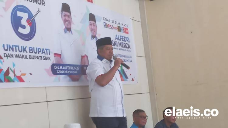 Cabup Alfedri Minta Petani Sawit Manfaatkan Kenaikan Dana PSR Rp60 Juta per Hektar