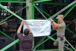 Tak Berizin, Perusahaan Sawit di Kampar Didatangi Tim Gabungan