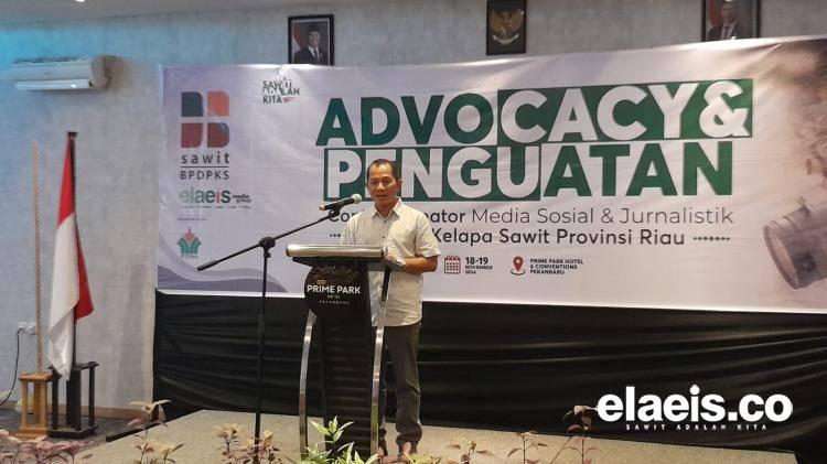 Ketua Umum SAMADE: Peran Content Creator dan Jurnalis Kunci Memperkuat Industri Sawit