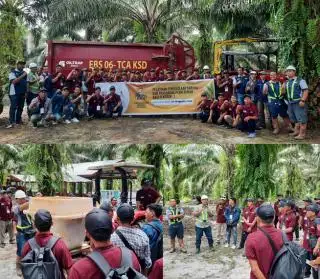 Puluhan Petani Swadaya Intip Pengelolaan Sarpras di Kebun Sawit Anggota GAPKI Kalbar