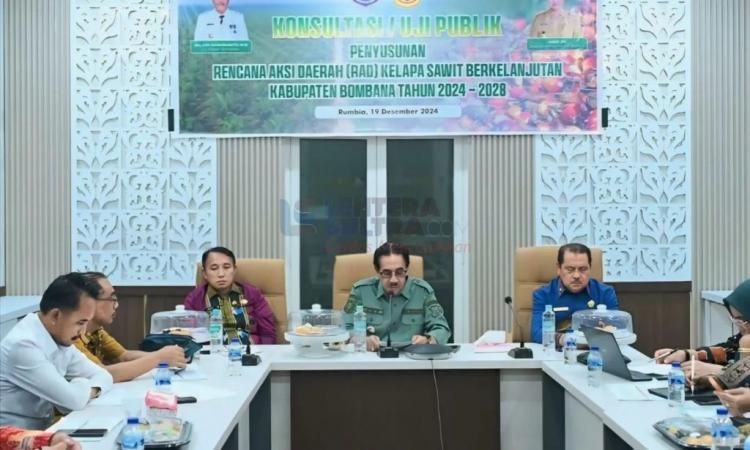 Rencana Aksi Sawit Berkelanjutan di Bombana Diuji Publik