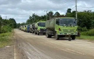 Amankan Mudik di Kutai Barat, Truk Sawit dan Batubara Dilarang Melintas Siang