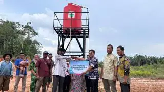 PTPN IV Regional 4 Pastikan Selalu Hadir Untuk Masyarakat, Kali Ini Bantu Bangun Sumur Bor