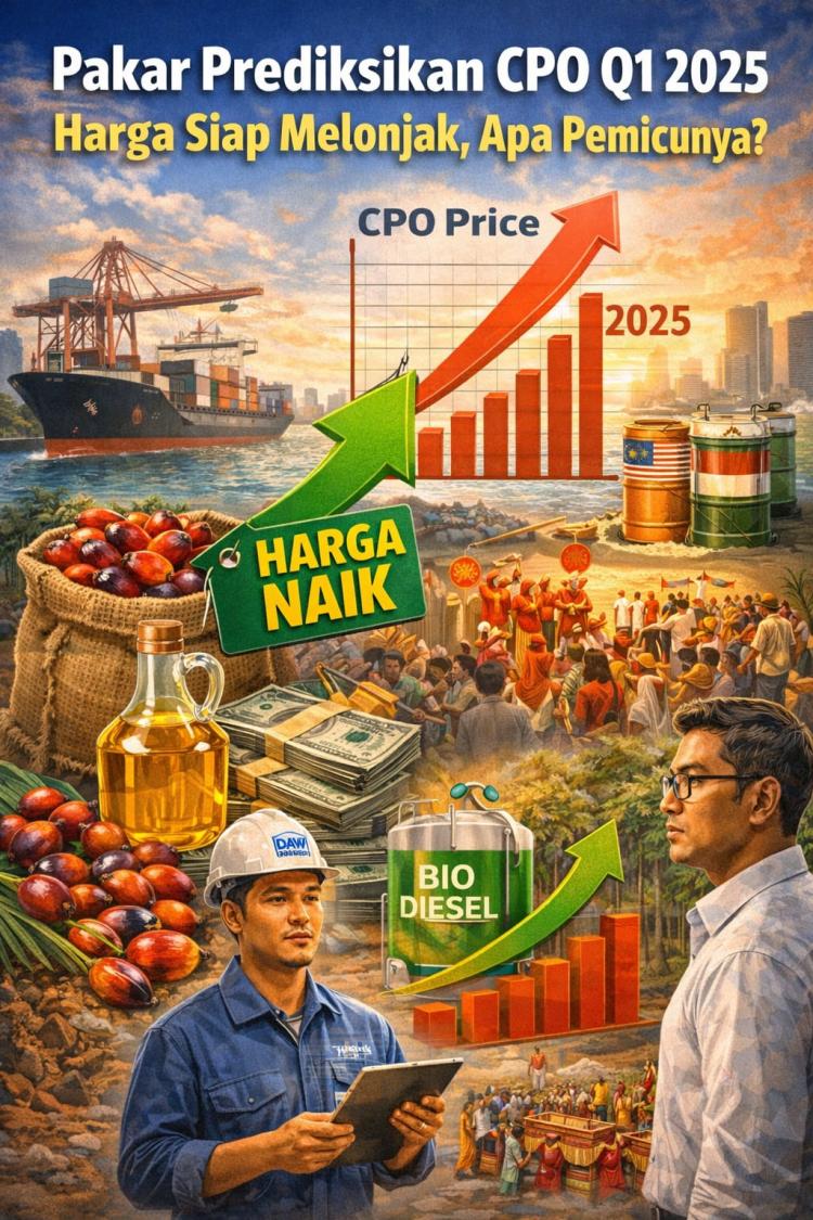 Pakar Prediksikan CPO Q1 2025 Harga Siap Melonjak, Apa Pemicunya?